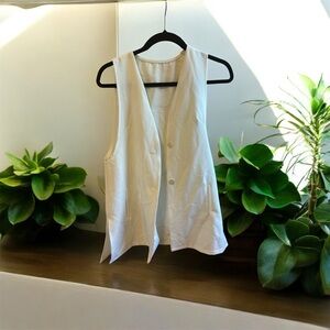 SHEIN White Sleeveless Vest Top